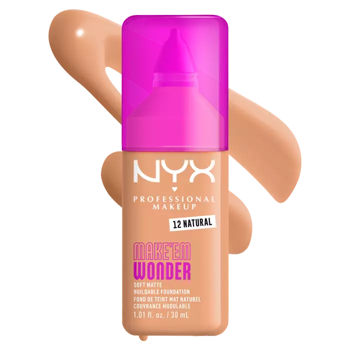 NYX Makeup to Wonder Foundation 30ml – Soft Matte Buildable Foundation