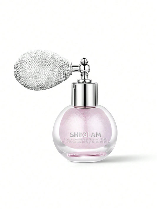 SHEGLAM Go Go Glow Highlighting Body Mist – Shimmer Body Glow Spray