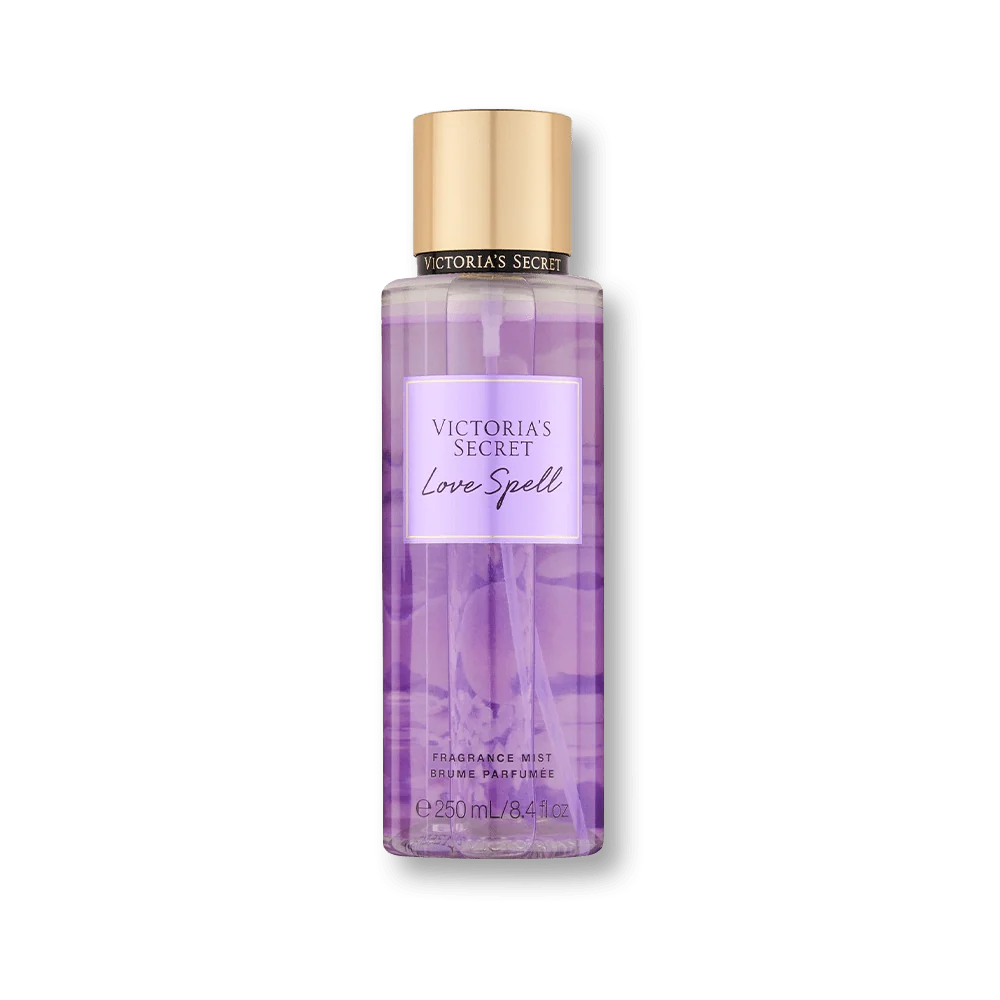Victoria's Secret Love Spell Fragrance Mist - Daily Body Spray (8.4 Fl Oz / 250ml)