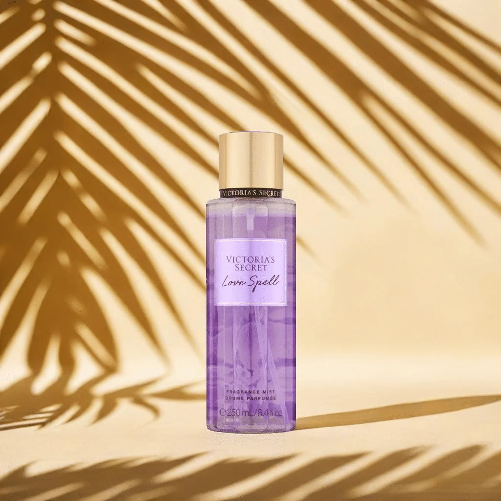 Victoria's Secret Love Spell Fragrance Mist - Daily Body Spray (8.4 Fl Oz / 250ml)