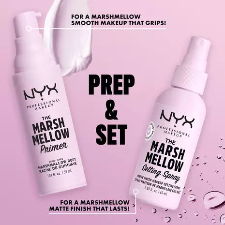 NYX Professional Makeup The Marshmellow Setting Spray – Matte Finish Makeup Setting Spray