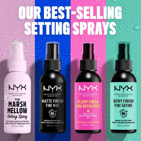 NYX Professional Makeup The Marshmellow Setting Spray – Matte Finish Makeup Setting Spray