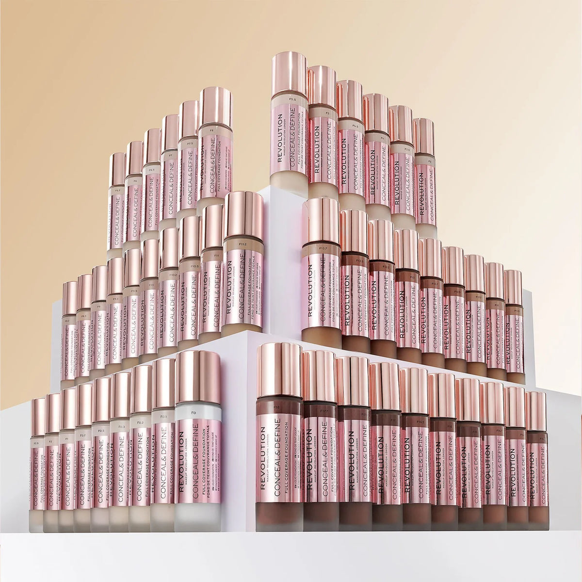 Revolution Conceal & Define Full Coverage Foundation – Makeup Revolution Foundation