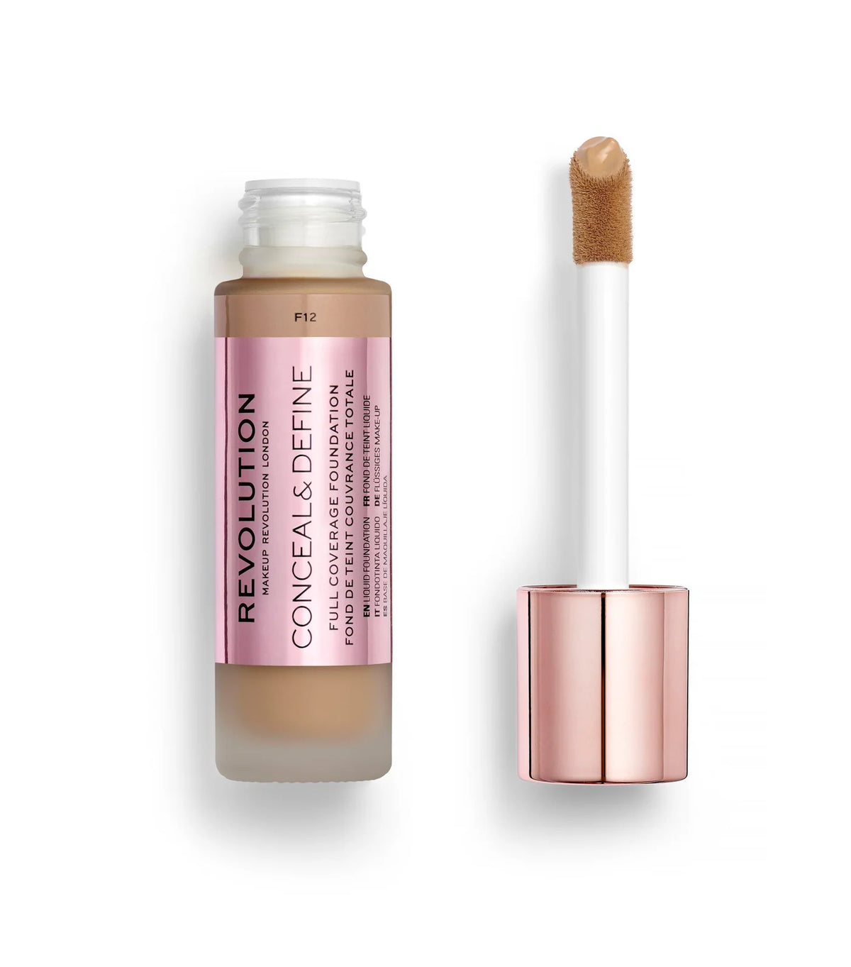 Revolution Conceal & Define Full Coverage Foundation – Makeup Revolution Foundation