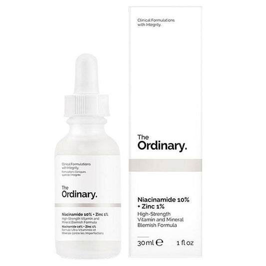 The Ordinary Niacinamide 10% + Zinc 1% Serum 30ml | High-Strength Blemish & Oil Control Face Serum