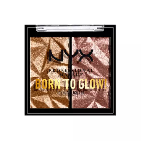NYX Professional Makeup Born to Glow Icy Highlighter – Shimmering Face Highlighter