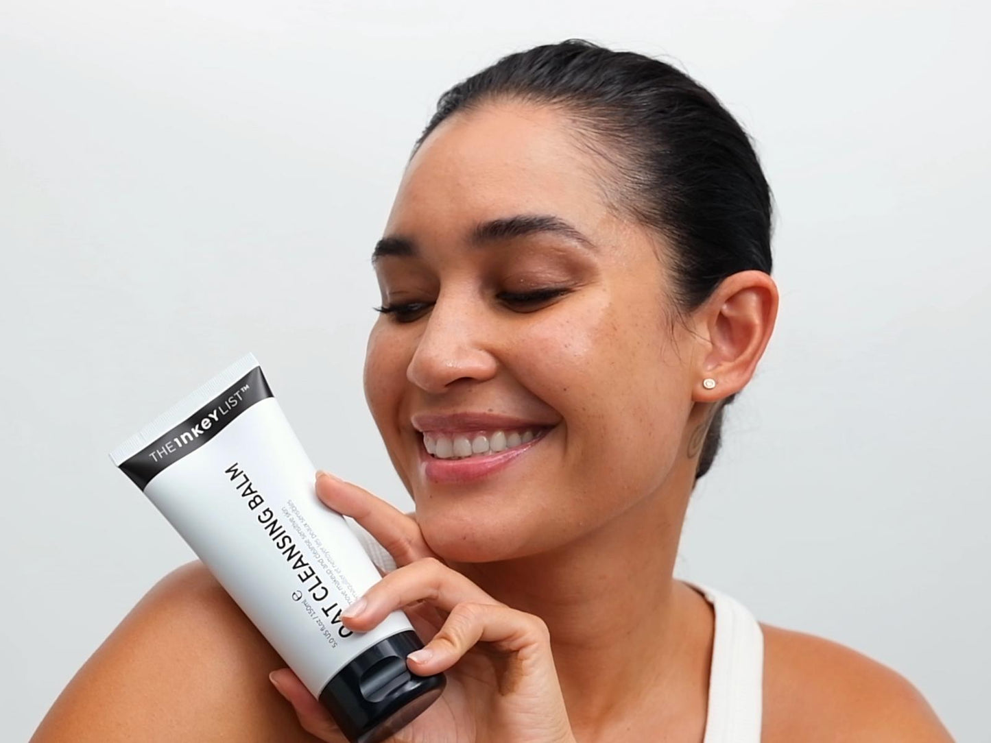 The INKEY List Oat Cleansing Balm 150ml | Gentle Makeup Remover & Hydrating Face Cleanser for Sensitive Skin