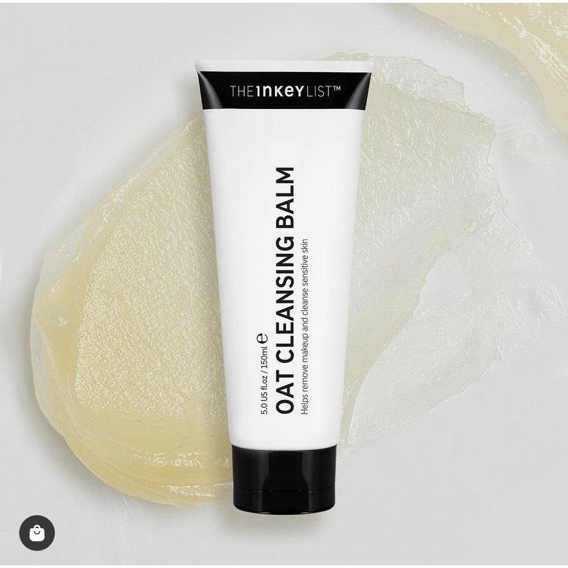The INKEY List Oat Cleansing Balm 150ml | Gentle Makeup Remover & Hydrating Face Cleanser for Sensitive Skin