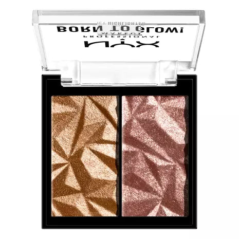 NYX Professional Makeup Born to Glow Icy Highlighter – Shimmering Face Highlighter