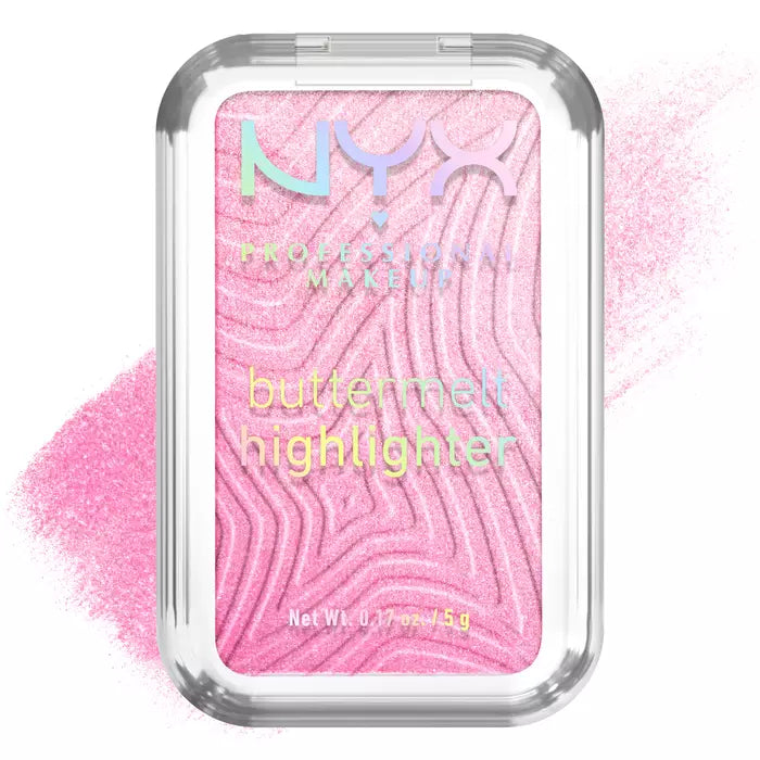 NYX Professional Makeup Buttermelt Highlighter – Shimmering Powder Face Highlighter