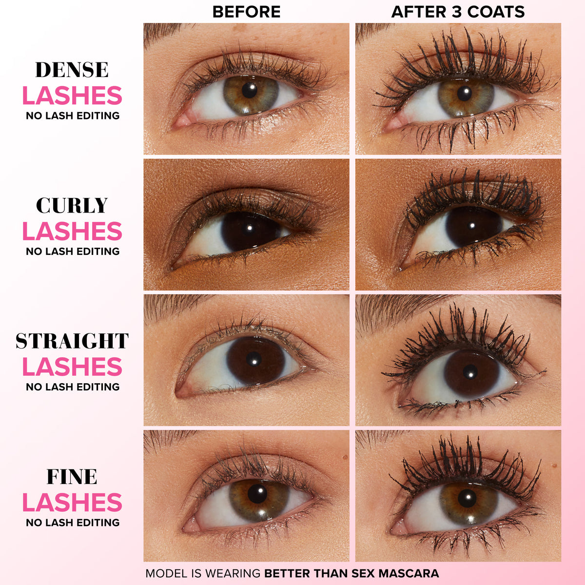 Too Faced Better Than Sex Volumizing Mascara – Intense Black (8.0ml)