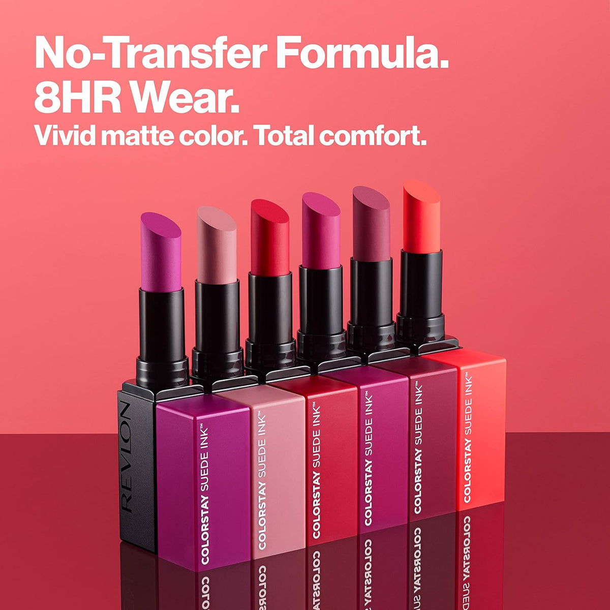 Revlon ColorStay Suede Ink Lipstick - No-Transfer Matte Lip Color (2.5g)