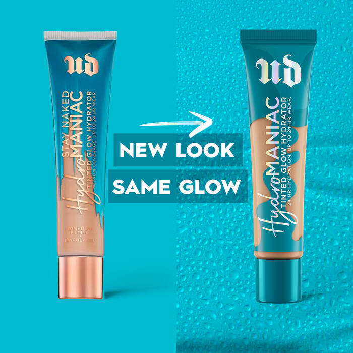 Urban Decay Stay Naked Hydromaniac Tinted Glow Hydrator – Hydrating Skin Tint