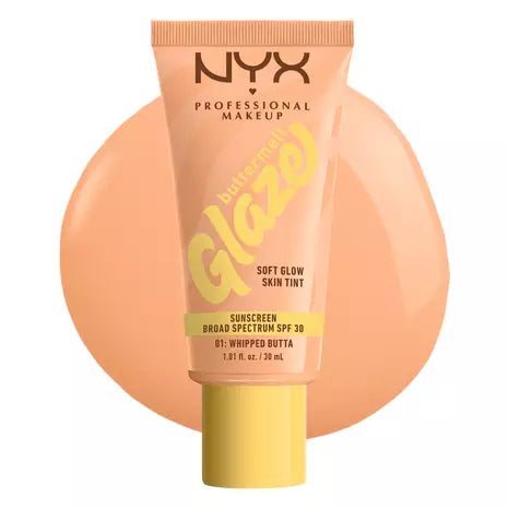 NYX Professional Makeup Bare With Me Blur Tint Foundation with SPF 30 – Whipped Butta