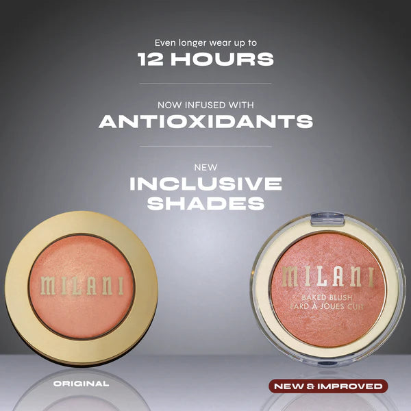 Milani Baked Blush - Berry Amore Multi-Dimensional Powder Blush
