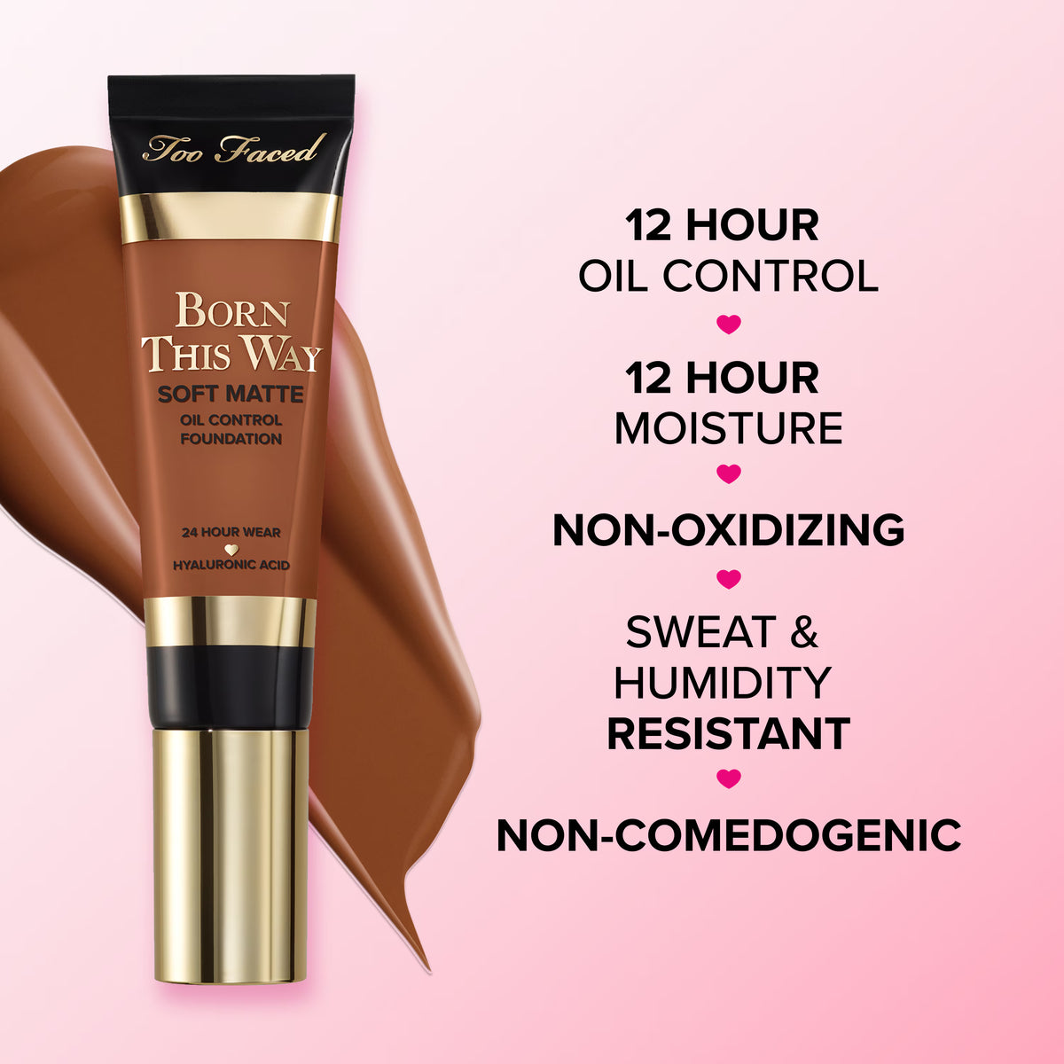 Too Faced Born This Way Matte 24 Hour Foundation – Oil-Free Longwear Liquid Foundation (30ml)