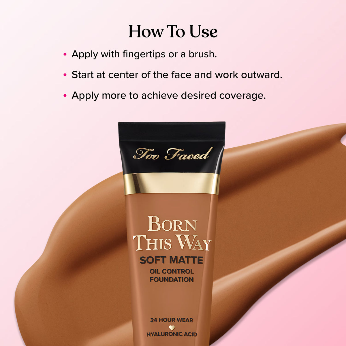 Too Faced Born This Way Matte 24 Hour Foundation – Oil-Free Longwear Liquid Foundation (30ml)