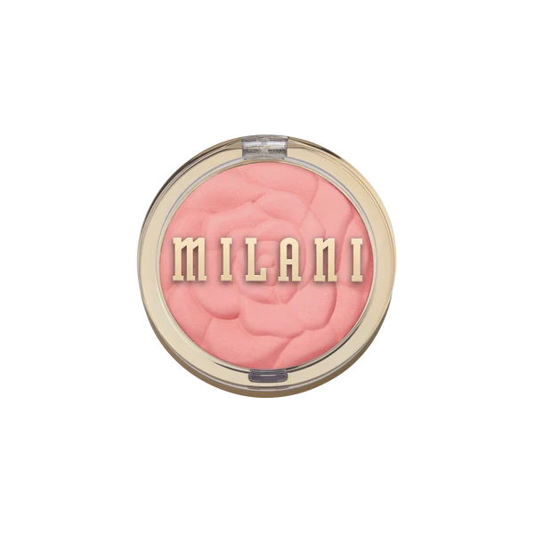 Milani Rose Powder Blush - Matte Face Sculpting Compact (0.60 oz / 17g)