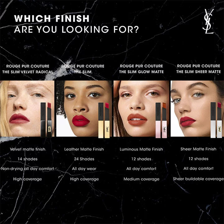 YSL Rouge Pur Couture The Slim Velvet Radical Lipstick