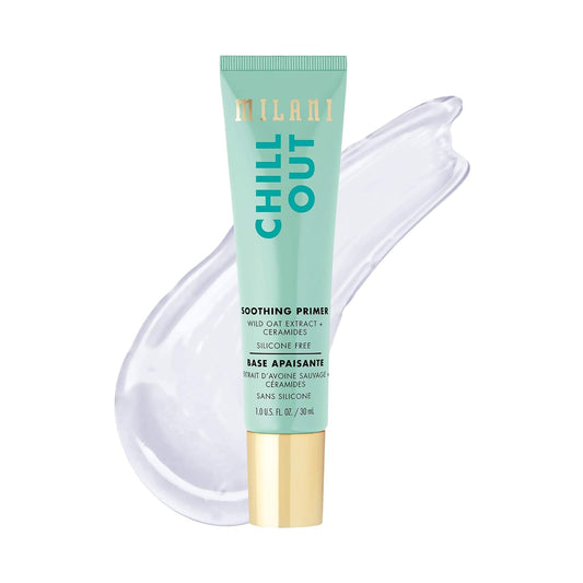 Milani Chill Out Sensitive Skin Primer - Silicone Free Hydrating Base (1 Fl Oz / 30ml)