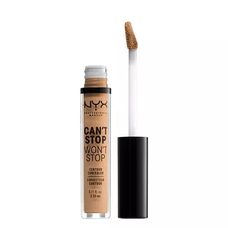 NYX Professional Makeup Can't Stop Won't Stop Contour Concealer – Full Coverage Contouring Concealer