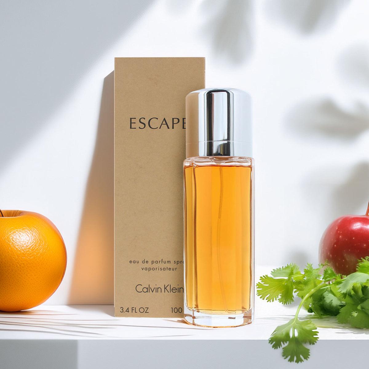 Calvin Klein Escape Eau De Parfum 100ml for Women | Fresh Floral Luxury Fragrance