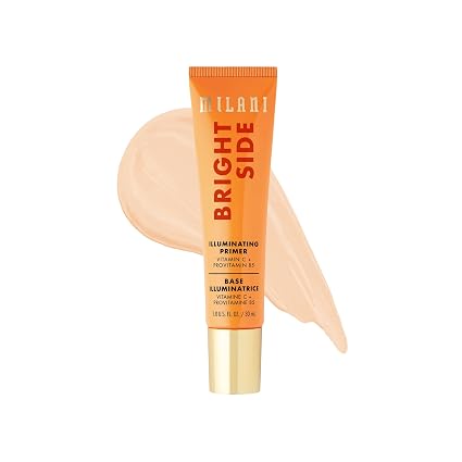 Milani Bright Side Illuminating Primer - Vitamin C & Provitamin B5 Glowing Base (1 Fl Oz / 30ml)