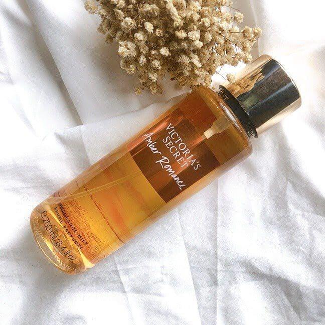 Victoria's Secret Amber Romance Fragrance Mist 250ml | Warm & Romantic Body Mist