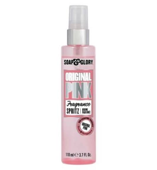 Soap & Glory Original Pink Fragrance Spritz 110ml – Rose & Bergamot Body Mist