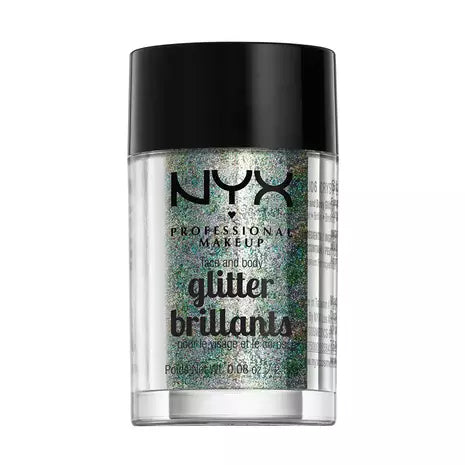 NYX Professional Makeup Face & Body Glitter Brilliants – Loose Glitter Makeup