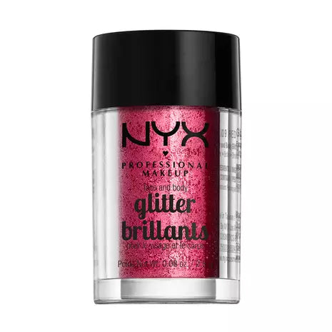 NYX Professional Makeup Face & Body Glitter Brilliants – Loose Glitter Makeup