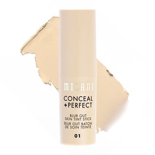 Milani Conceal + Perfect Blur Out Skin Tint Stick - Blurring Face Foundation Balm