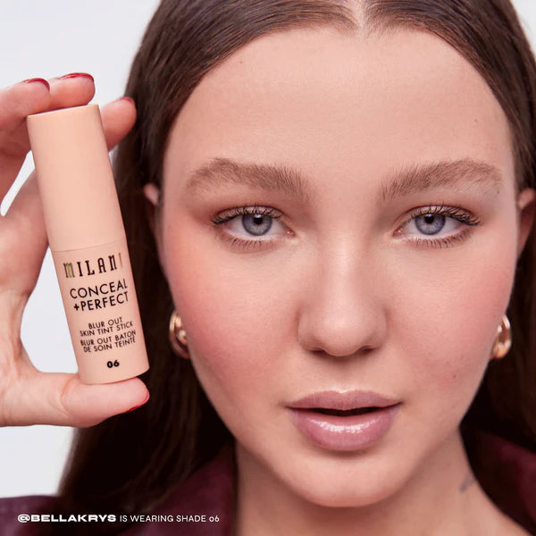 Milani Conceal + Perfect Blur Out Skin Tint Stick - Blurring Face Foundation Balm