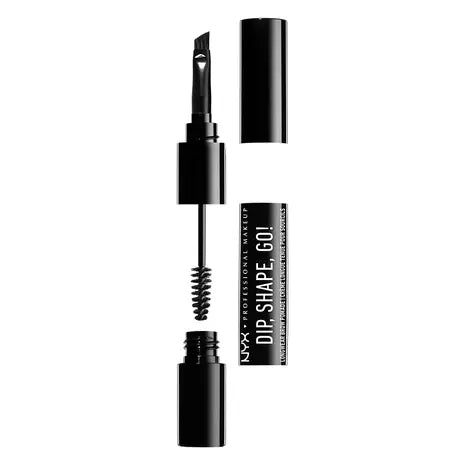 NYX Professional Makeup Dip, Shape, Go! Longwear Brow Pomade – All-in-One Waterproof Eyebrow Kit
