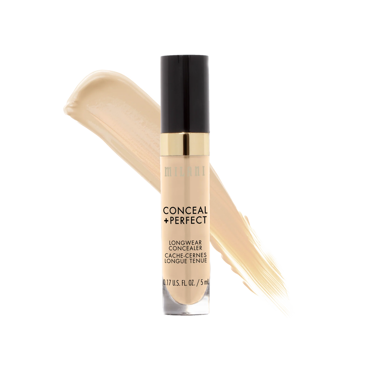 Milani Conceal + Perfect Longwear Concealer - Full Coverage Liquid Face Concealer (0.17 Fl Oz / 5ml)