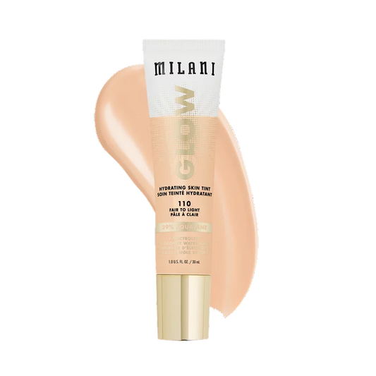 Milani Glow Hydrating Skin Tint - Luminous Face Moisturizer Balm (1 Fl Oz / 30ml)