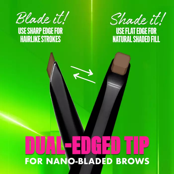 NYX Professional Makeup Blade and Shade Nano Brow Mechanical Pencil Espresso