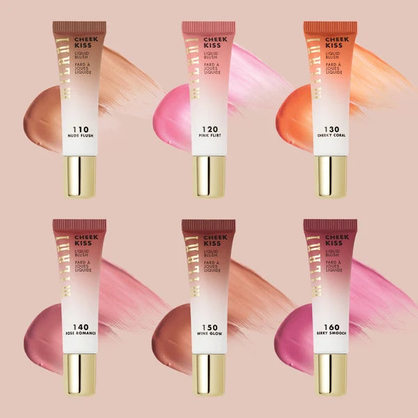 Milani Cheek Kiss Liquid Blush - Hydrating Cheek and Lip Tint Balm (0.37 Fl Oz / 11ml)