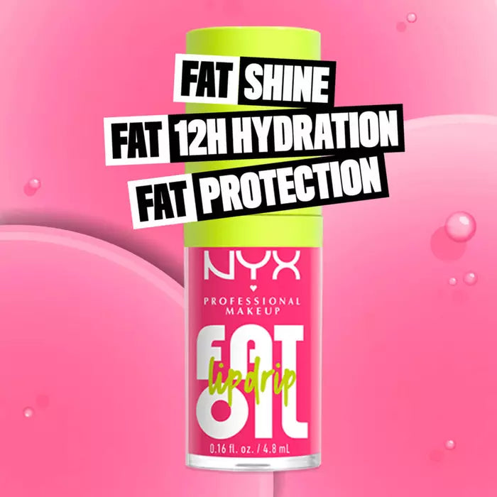 NYX Professional Makeup Fat Oil Lip Drip High Shine Hydrating Lip Gloss Oil
