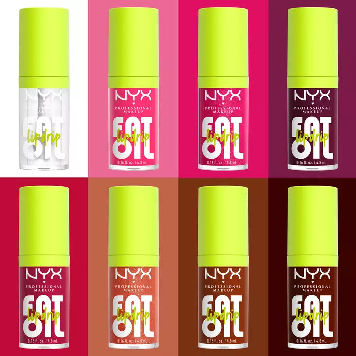 NYX Professional Makeup Fat Oil Lip Drip High Shine Hydrating Lip Gloss Oil