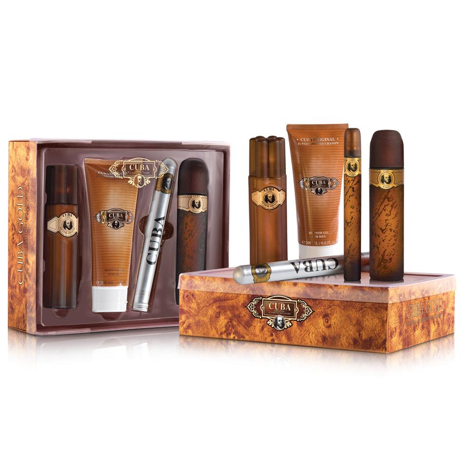 Cuba Gold Perfume Gift Set for Men – Original Luxury Fragrance Collection