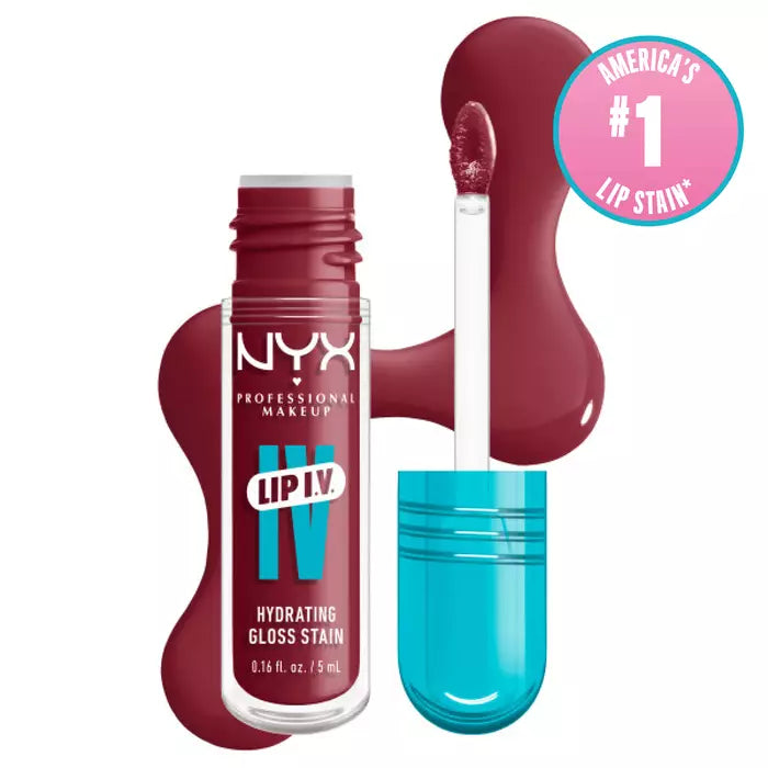 NYX Professional Makeup Lip IV Hydrating Gloss Stain Vitamin Infused Lip Tint