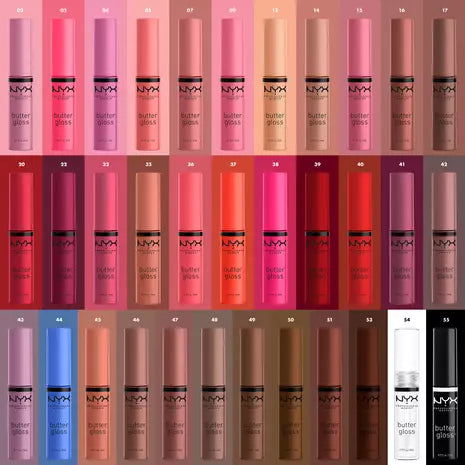 NYX Professional Makeup Butter Gloss Non Sticky Hydrating Lip Gloss Creme