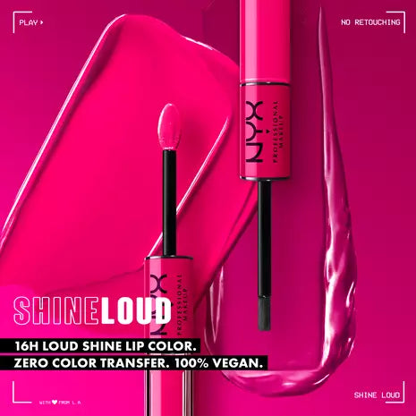 NYX Professional Makeup Shine Loud High Shine Lip Color Longwear Liquid Lipstick