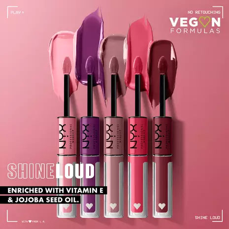 NYX Professional Makeup Shine Loud High Shine Lip Color Longwear Liquid Lipstick