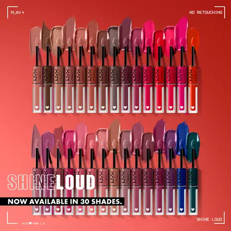NYX Professional Makeup Shine Loud High Shine Lip Color Longwear Liquid Lipstick