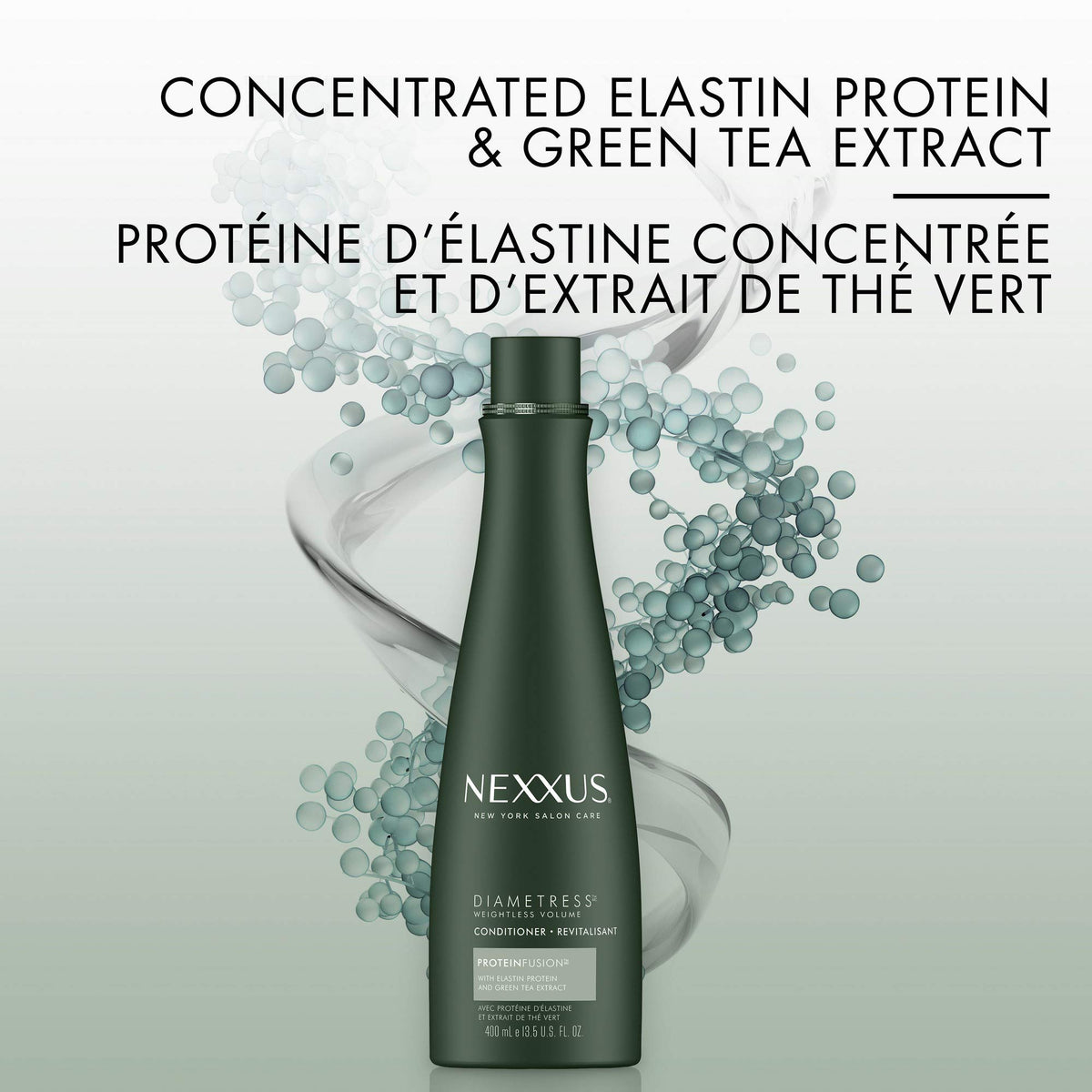 Nexxus Diametress Weightless Volume Conditioner – ProteinFusion Blend Volumizing Conditioner