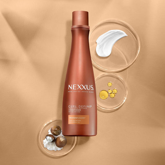 Nexxus Curl Define Strengthen & Moisturize Conditioner – Curls & Coils Hair Care 400ml