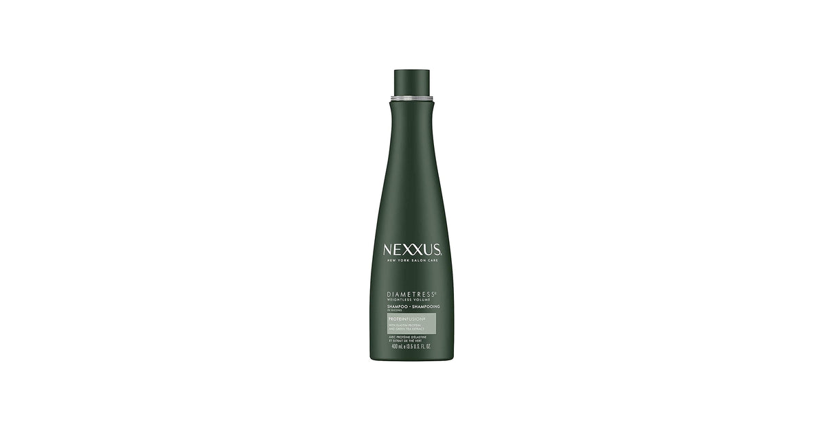 Nexxus Diametress Weightless Volume Shampoo – ProteinFusion Shampoo for Fuller, Voluminous Hair (400 ml)