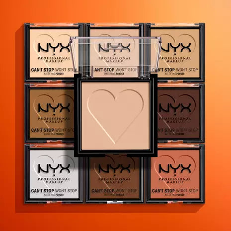 NYX Professional Makeup Cant Stop Wont Stop Mattifying Powder Oil Control Setting Powder